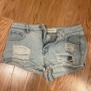 Pacsun high rise festival shorts; Women’s size 26; gently worn